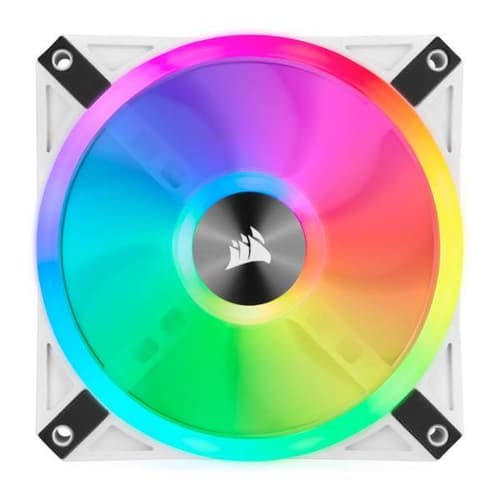 Corsair iCUE QL120 RGB White Cabinet Fan (Single Pack)